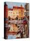Mediterranean Seaside Holiday 2-Brent Heighton-Stretched Canvas