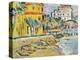 Mediterranean Town-George Leslie Hunter-Premier Image Canvas