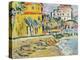 Mediterranean Town-George Leslie Hunter-Premier Image Canvas