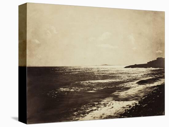 Mediterranean with Mount Agde, 1857-Gustave Le Gray-Premier Image Canvas