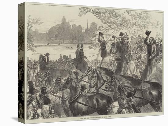 Meet of the Four-In-Hand Club in Hyde Park-Arthur Hopkins-Premier Image Canvas