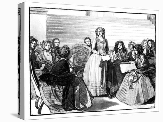 Meeting of the Ladies' Committee at Stafford House, Mid-Late 19th Century-MG Gow-Premier Image Canvas