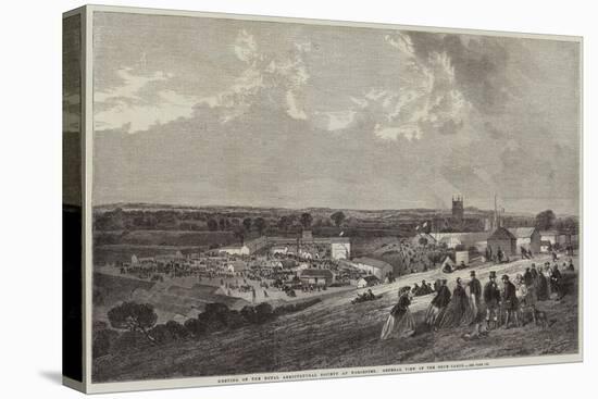 Meeting of the Royal Agricultural Society at Worcester, General View of the Show-Yards-null-Premier Image Canvas