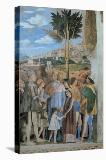 Meeting-Andrea Mantegna-Stretched Canvas