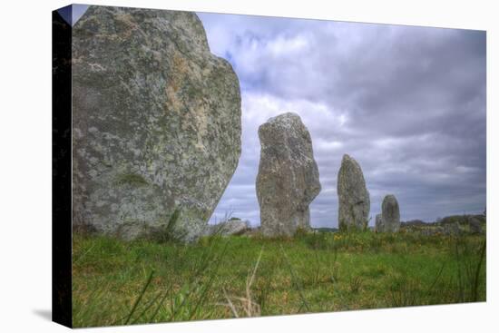 Megalithic Stones in the Menec Alignment at Carnac, Brittany, France, Europe-Rob Cousins-Premier Image Canvas