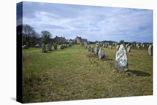 Megalithic Stones in the Menec Alignment at Carnac, Brittany, France, Europe-Rob Cousins-Premier Image Canvas