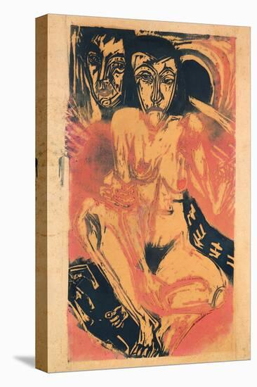 Melancholy Girl-Ernst Ludwig Kirchner-Premier Image Canvas