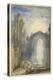 Melrose Abbey, 1822 (W/C on Paper)-Joseph Mallord William Turner-Premier Image Canvas