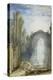 Melrose Abbey: an Illustration to Sir Walter Scott's 'The Lay of the Last Minstrel'-J. M. W. Turner-Premier Image Canvas