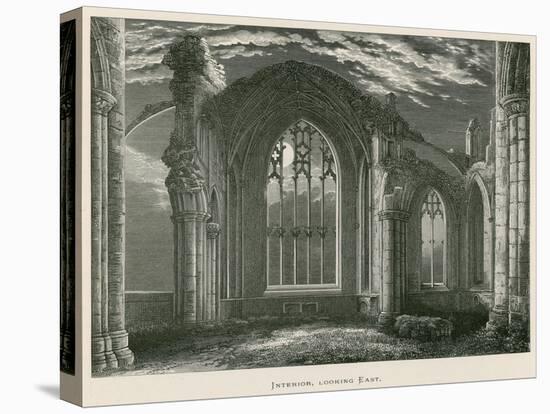 Melrose Abbey, Interior, Looking East-Alexander Francis Lydon-Premier Image Canvas