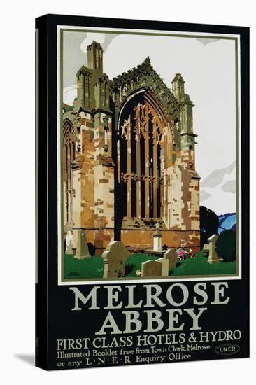 Melrose Abbey Poster-Frank Newbould-Premier Image Canvas