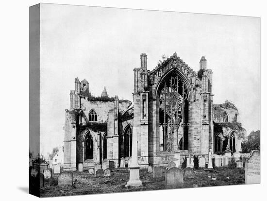 Melrose Abbey, Scotland, 1893-John L Stoddard-Premier Image Canvas