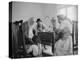 Members of a Jewish Family Sitting Down For a Meal-Paul Schutzer-Premier Image Canvas