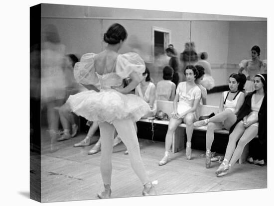 Members of the School of American Ballet Resting During Rehearsals-Alfred Eisenstaedt-Premier Image Canvas