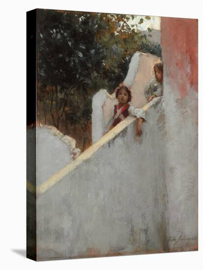 Memories of Capri; Ricordi Di Capri, 1878 (Oil on Panel)-John Singer Sargent-Premier Image Canvas