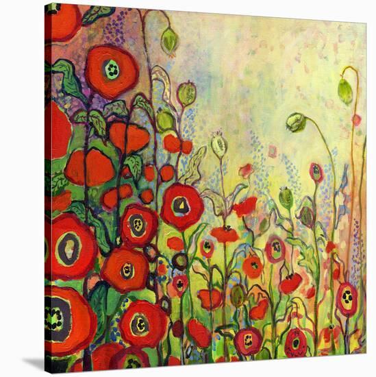 Memories of Grandmother’s Garden-Jennifer Lommers-Stretched Canvas