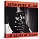 Memphis Slim - All Kinds of Blues-null-Stretched Canvas