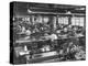 Men and Women Working in Clothing Factory-Ralph Morse-Premier Image Canvas