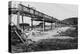 Men Build a Railway Bridge-null-Premier Image Canvas