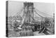 Men Building Brooklyn Bridge-null-Premier Image Canvas