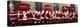 Men from the London Santa School, Dressed in Christmas Outfits, Pose by Telephone Boxes in London-null-Premier Image Canvas