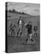 Men In Knickers Playing A Game Of Golf-Bettmann-Premier Image Canvas
