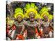 Men in traditional dress at Dinagyang Festival, Iloilo City, Western Visayas, Philippines-Jason Langley-Premier Image Canvas