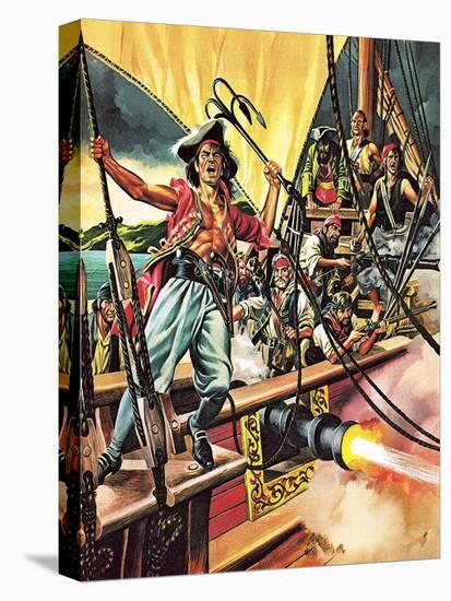 Men of the Jolly Roger-Ron Embleton-Premier Image Canvas