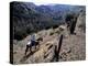 Men on Horseback Carry Supplies to Cattle Ranch on the Outskirts of Santiago, Chile, South America-Aaron McCoy-Premier Image Canvas