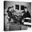 Men Playing a Card Game While Riding Aboard the Atlantic Clipper-Bernard Hoffman-Premier Image Canvas