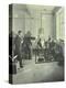 Men Pouring Molten Metal in a Foundry, School of Engineering and Navigation, London, 1931-null-Premier Image Canvas