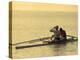 Men's Pairs Rowing Team, Vancouver Lake, Washington, USA-null-Premier Image Canvas