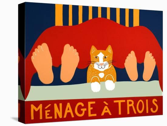 Menage A Trois Orange Cat-Stephen Huneck-Premier Image Canvas