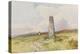 Menhir Near Merivale Bridge , C.1895-96-Frederick John Widgery-Premier Image Canvas