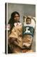 Menominee Indian Woman with Papoose-null-Stretched Canvas