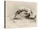 Mental Patient at la Salpetriere Going Through the Phase of Contortions-P. Richer-Premier Image Canvas