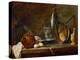 Menu De Maigre, 1731-Jean-Baptiste Simeon Chardin-Premier Image Canvas