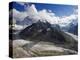 Mer De Glace Glacier, Mont Blanc Range, Chamonix, French Alps, France, Europe-Christian Kober-Premier Image Canvas