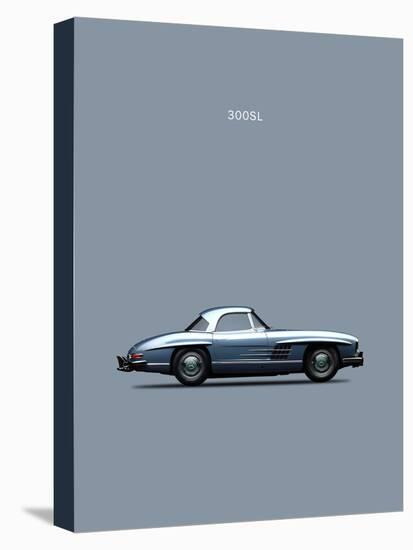 Mercedes 300SL 1960-Mark Rogan-Stretched Canvas