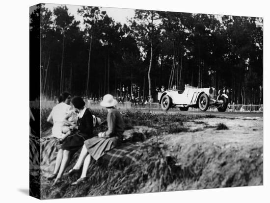 Mercedes-Benz Ss in Action at the Le Mans 24 Hours, France, 1930-null-Stretched Canvas