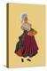 Merchant Woman from Galettos Du Gresivaudan-Elizabeth Whitney Moffat-Stretched Canvas
