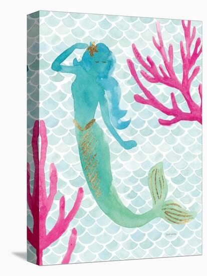 Mermaid Friends II-null-Stretched Canvas