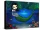 Mermaid in Her Grotto - Underwater Mermaid-Jasmine Becket-Griffith-Stretched Canvas