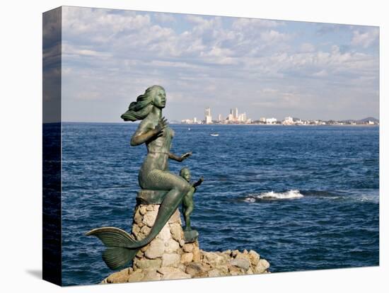 Mermaid Monument at the Glorieta Sanchez Taboada, Mazatlan, Mexico-Charles Sleicher-Premier Image Canvas