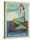 Mermaid-Anderson Design Group-Stretched Canvas