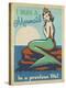 Mermaid-Anderson Design Group-Stretched Canvas