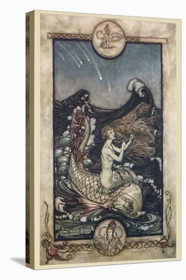 Mermaid-Arthur Rackham-Premier Image Canvas