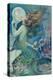 Mermaid-Henry O'hara Clive-Stretched Canvas