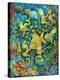 Mermaids and Gold Fish-Bill Bell-Premier Image Canvas