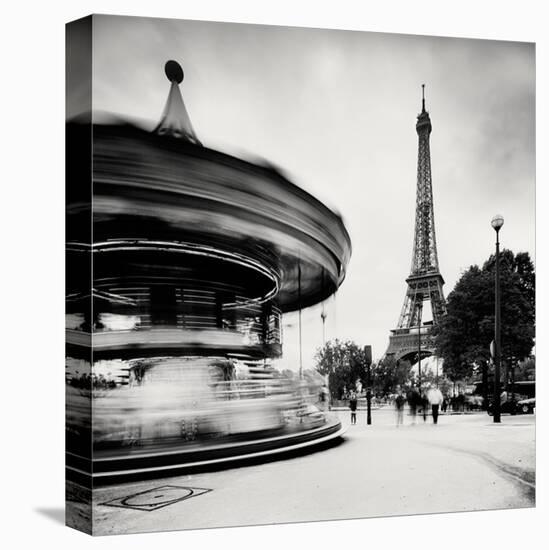 Merry Go Round, Study 1, Paris, France-Marcin Stawiarz-Stretched Canvas